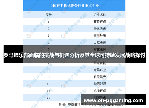 罗马俱乐部面临的挑战与机遇分析及其全球可持续发展战略探讨